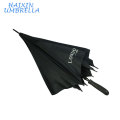 190T Pongee Umbrella Fabric 100% Polyester Straight Promotional Large Rain Umbrella Manufacturer China With Logo Prints